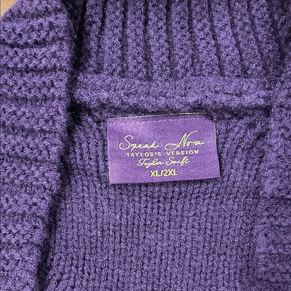 Speak Now Taylor’s Version Women's Purple Cardigan